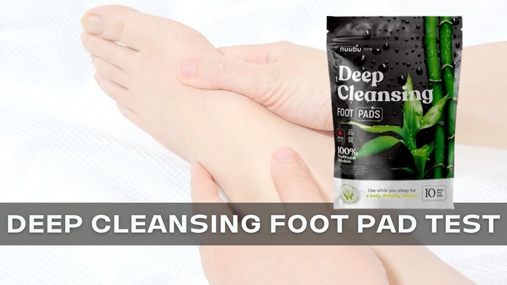 DEEP CLEANSING FOOT PAD TEST